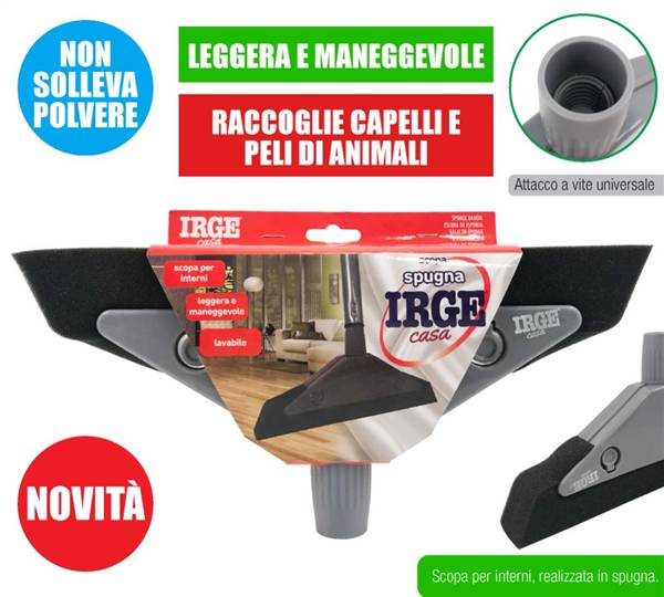 IRGE SCOPA IN SPUGNA 