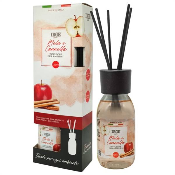 IRGE DEO DIFFUSORE AMB 125ML MELA/CANN 