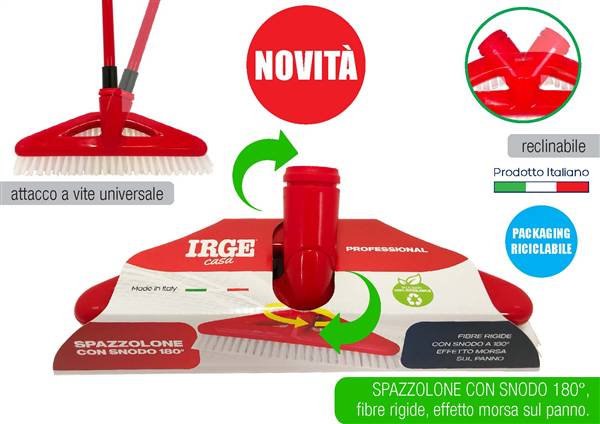 IRGE SPAZZOLONE MAXY CON SNODO 180 