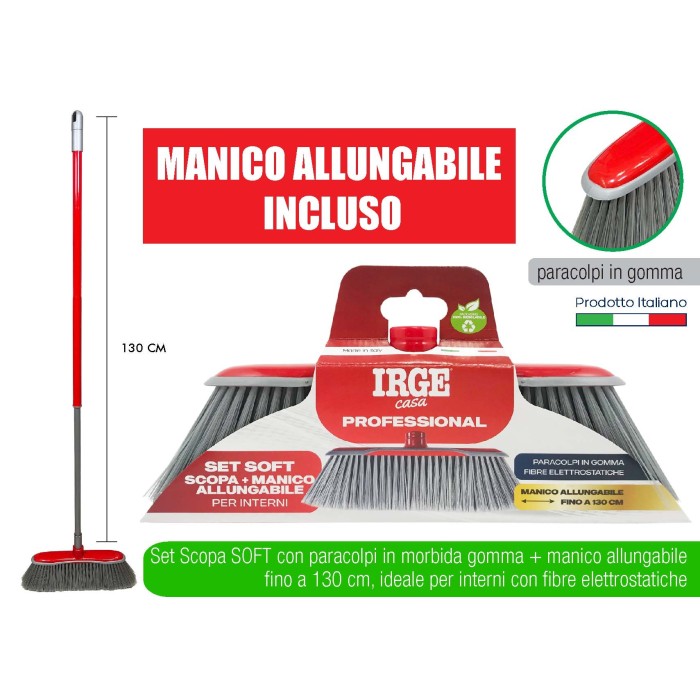 IRGE PROFESSIONAL SCOPA SOFT+MAN 130
