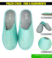 DISBEE PANTOFOLA DONNA CUORI TIFFANY