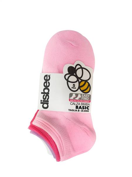 AUR CALZA BIMBA BASIC 2-3 ANNI 5PZ 