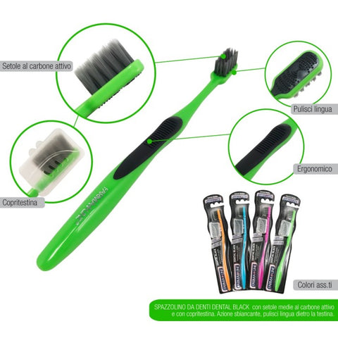 FARMALINE SPAZZOLINO DENTAL BLACK