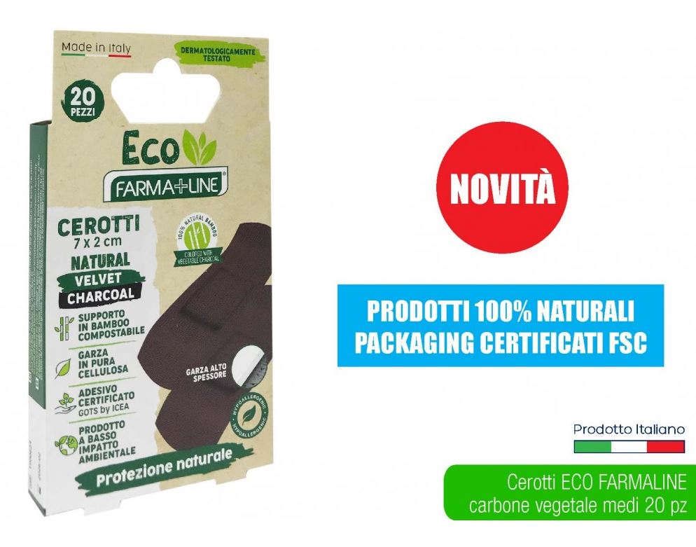 FARMALINE CEROTTI BAMBOO MEDI 20PZ