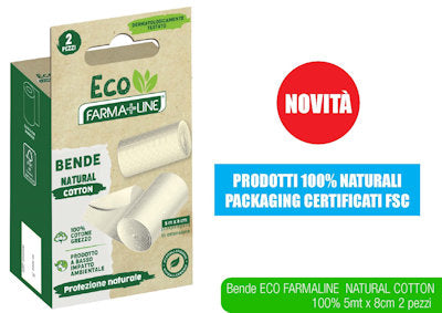 FARMALINE BENDE COTONE IDROFILO 2PZ