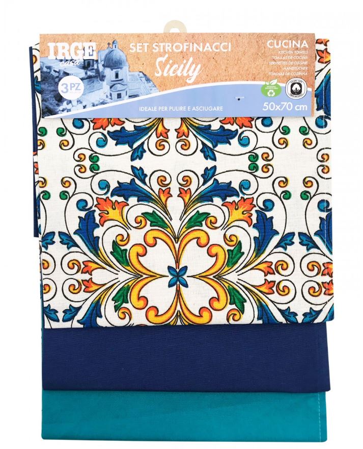 IRGE STROFINACCIO 50X70 3PZ SICILY
