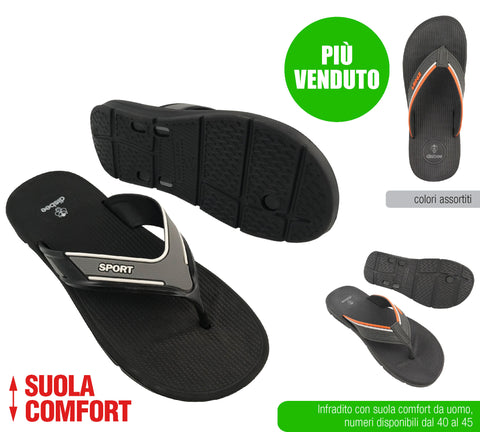 Disbee Infradito Uomo Trend 40-45