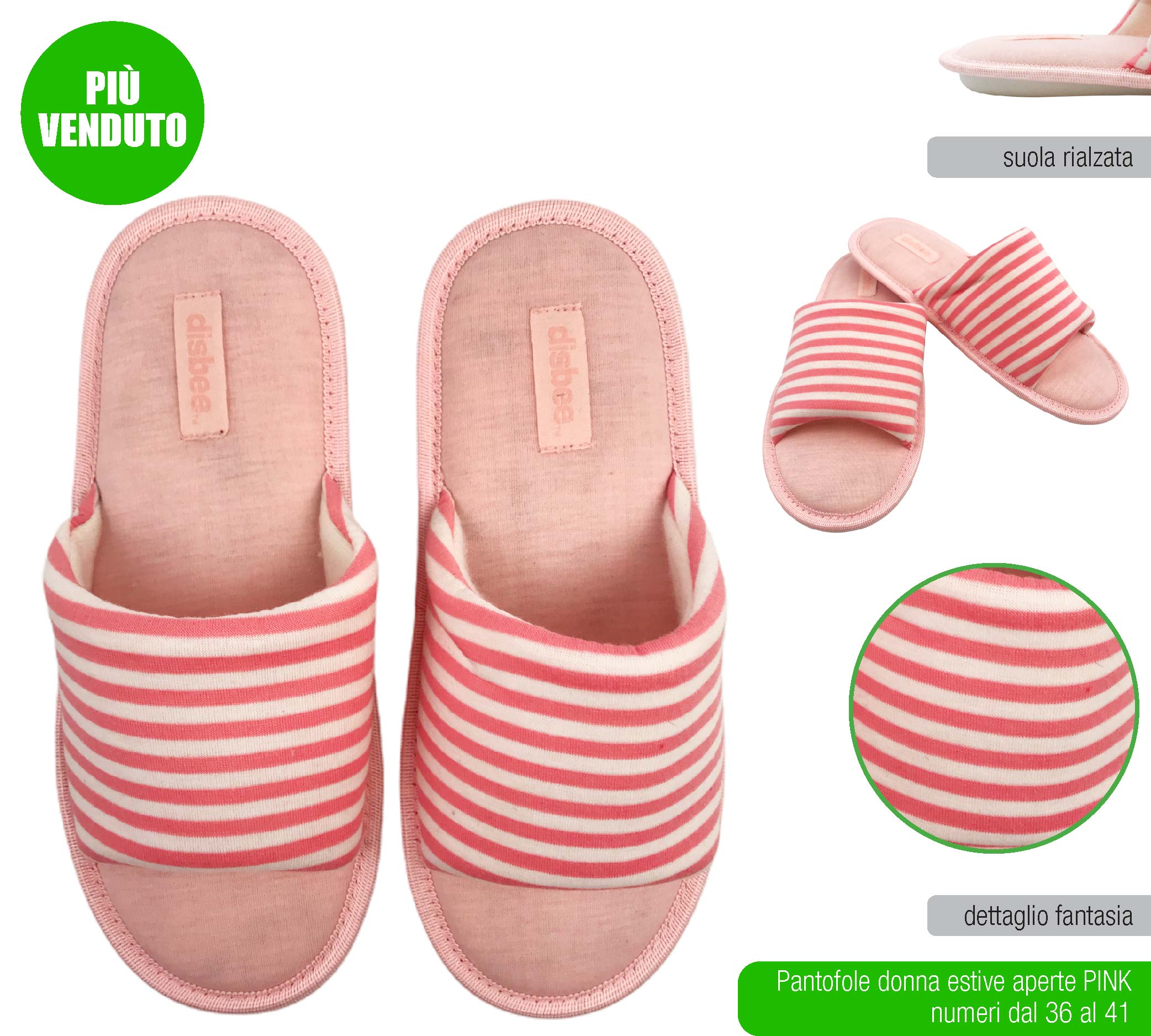 DISBEE PANT ESTIVE DONNA PINK 36-41