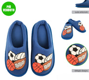 DISBEE PANTOFOLA BIMBO PALLONI 24-27