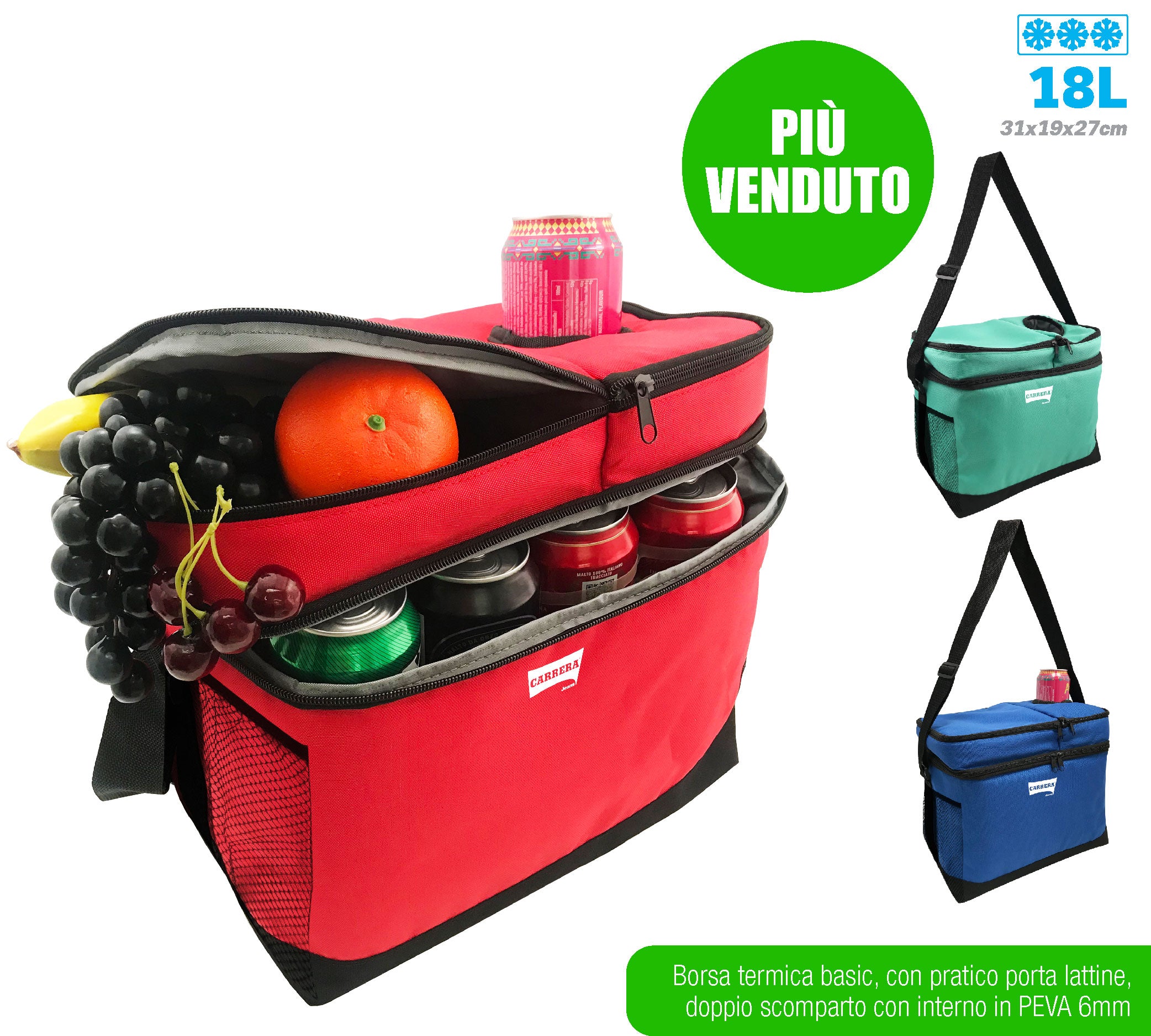 CARRERA BORSA TERMICA BASIC 18L