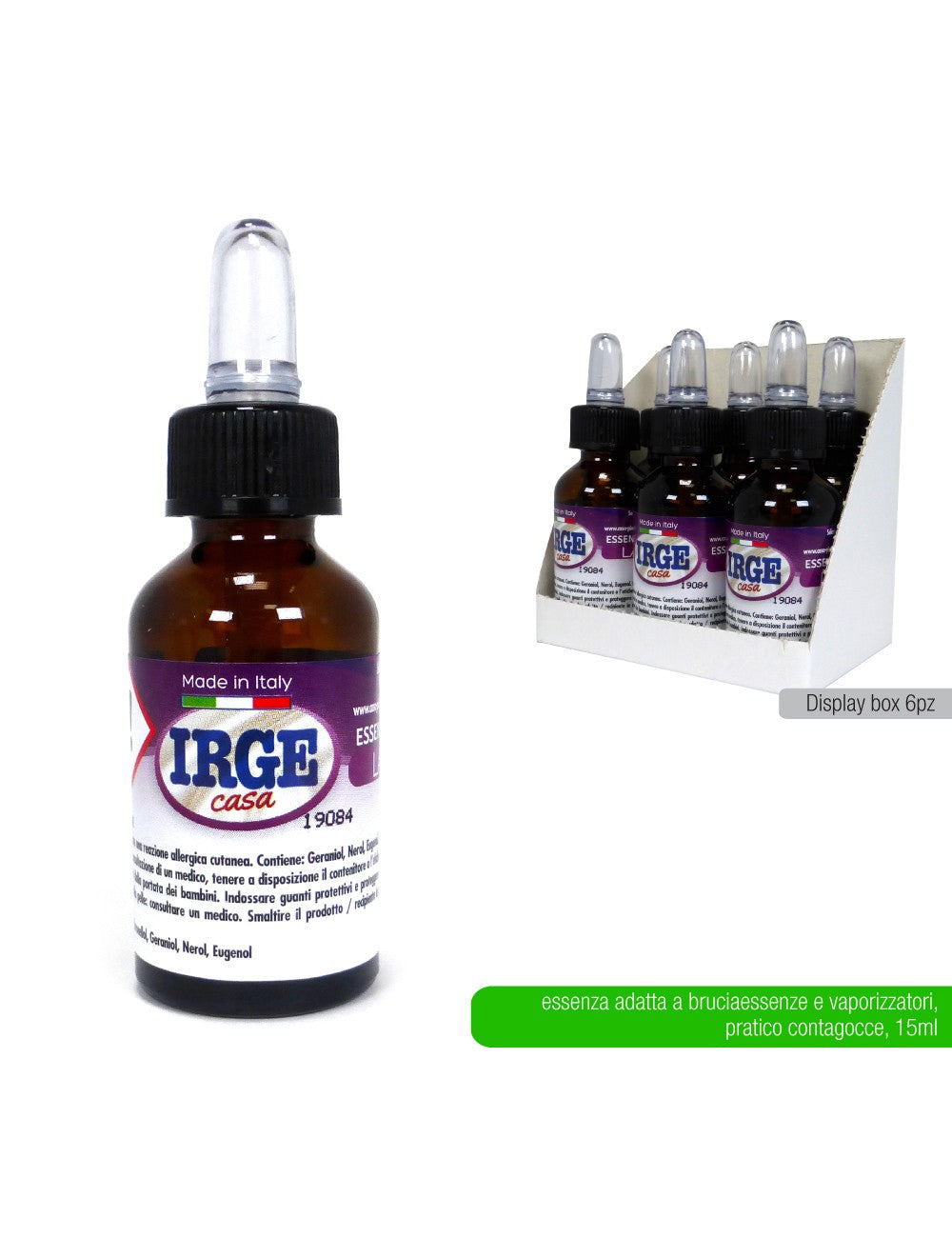 IRGE DEO ESSENZA PROF. 15ML. LAVANDA