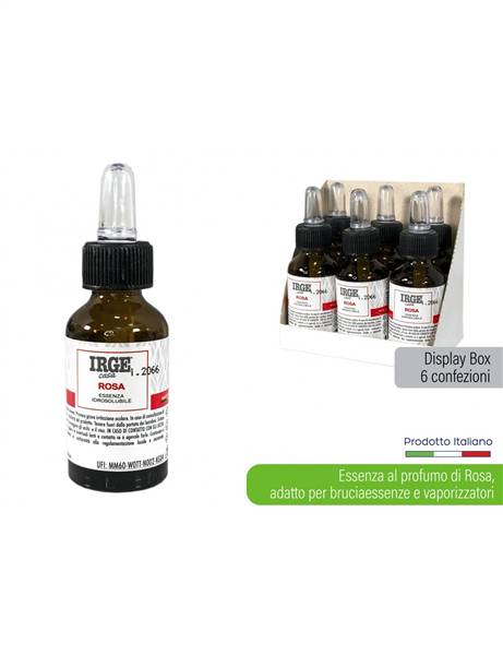 IRGE DEO ESSENZA PROF. 15ML. ROSA 