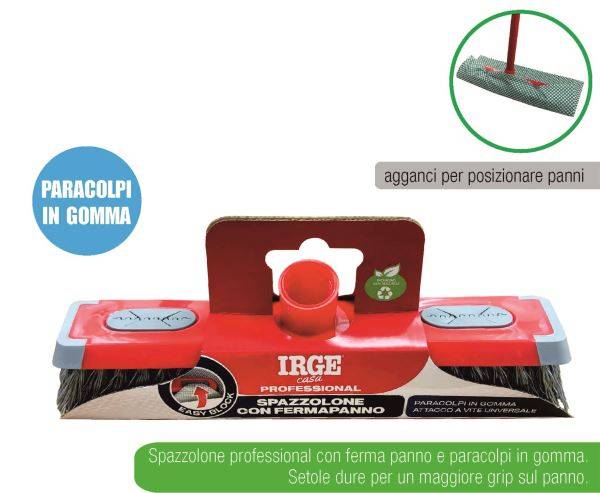 IRGE SPAZZOLONE CON FERMAPANNO 