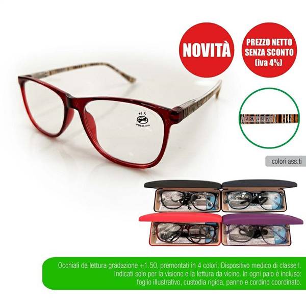 FARMALINE OCCHIALI LETTURA BEAUTY +1.00 