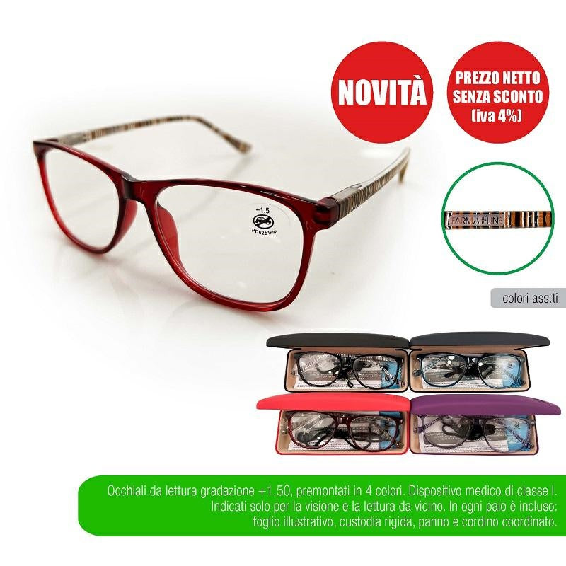 FARMALINE OCCHIALI LETTURA BEAUTY +1.50