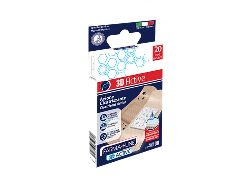 FARMALINE CEROTTI ACTIVE CICAT 20PZ C/AC