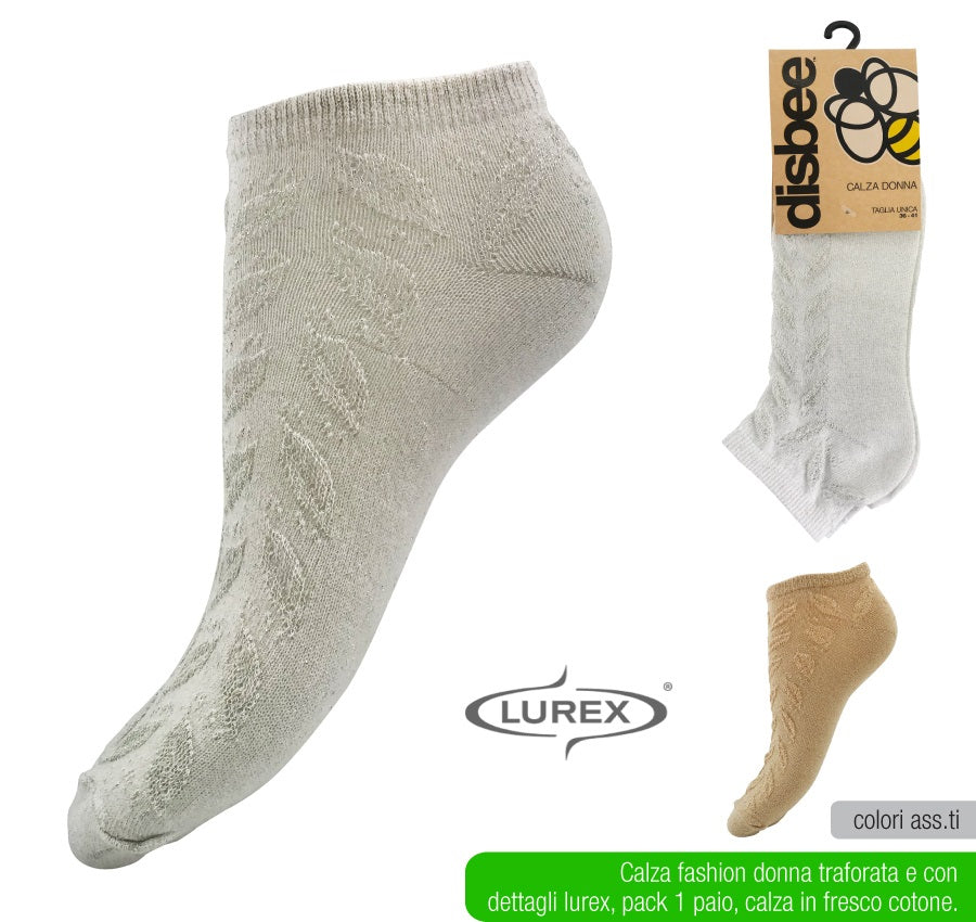 DISBEE CALZA DONNA TRAFORAT 1PZ TG 36-41
