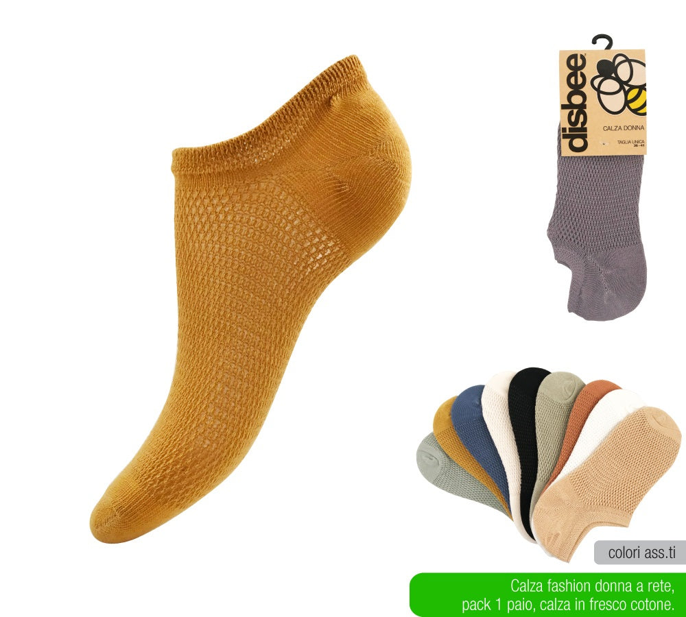 DISBEE CALZA DONNA RETE 1PZ TG 36-41