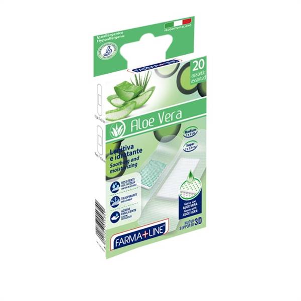 FARMALINE CEROTTI ALOE 20PZ ASS 