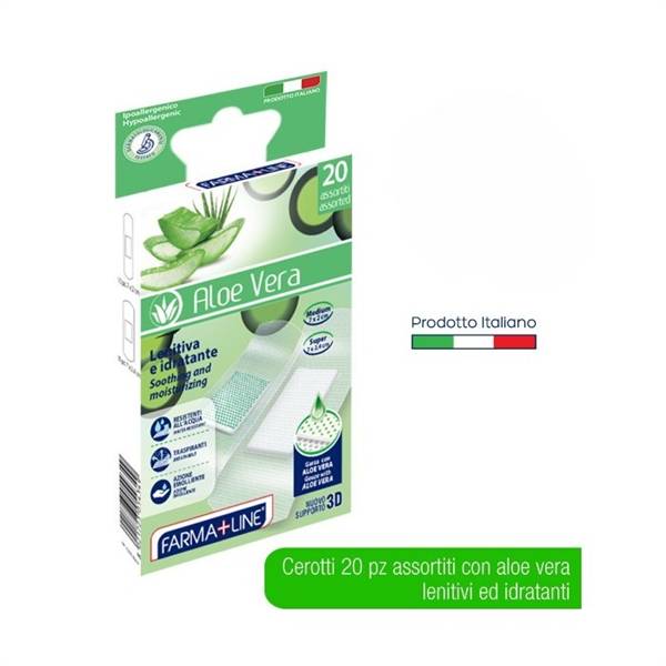 FARMALINE CEROTTI ALOE 20PZ ASS 
