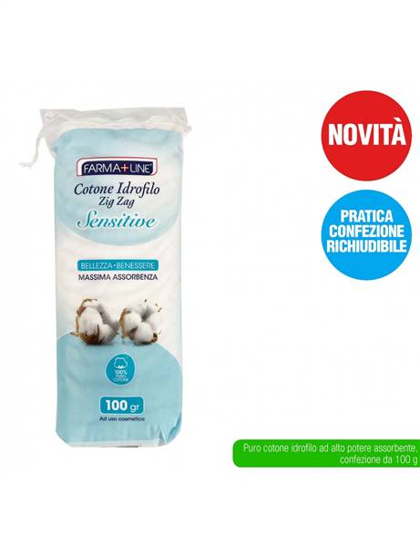 FARMALINE COTONE IDROFILO ZIGZAG 100GR 