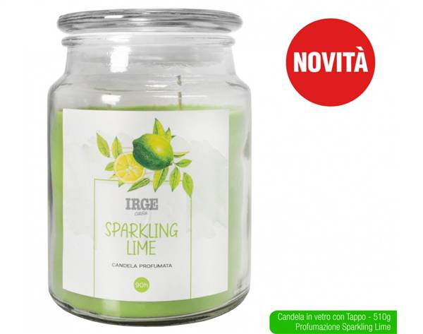 IRGE CANDELA 510GR SPARKLING LIME 