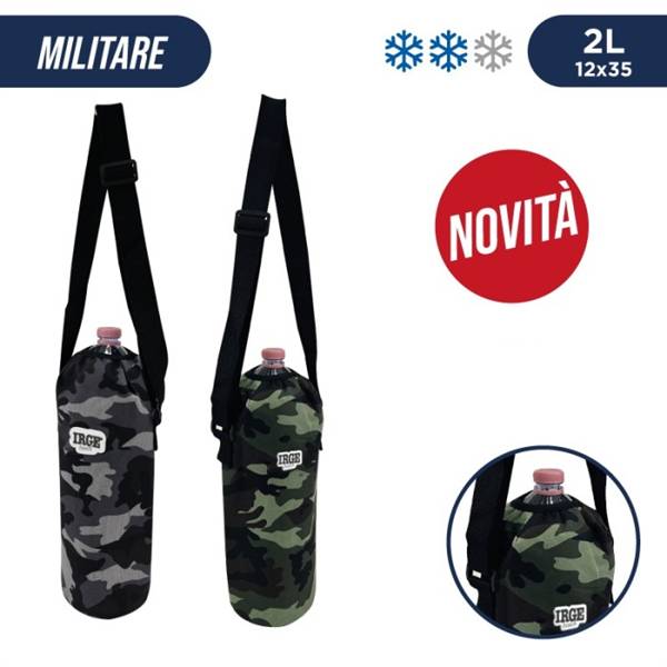 CARRERA PORTABOTTIGLIA MILITARE 2LT 12X35
