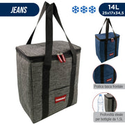 CARRERA POZZETTO TERMICO 14LT JEANS 25X17X34