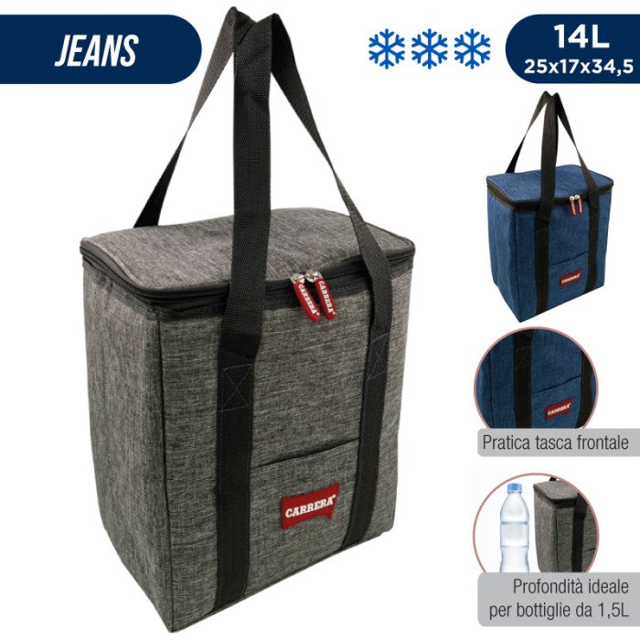 CARRERA POZZETTO TERMICO 14LT JEANS 25X17X34