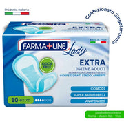 FARMALINE ASSORBENTI EXTRA INCONTIN 10PZ