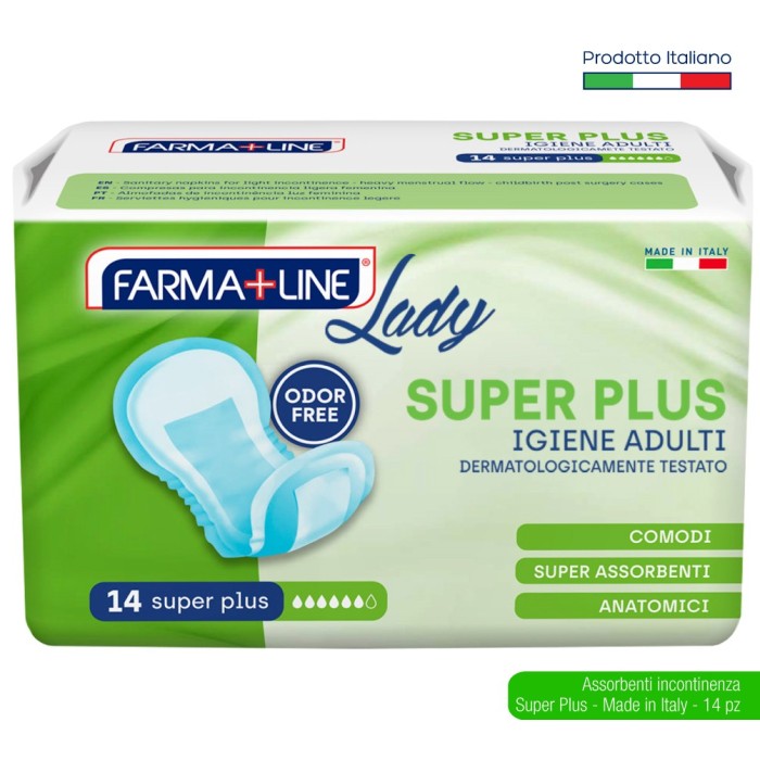 FARMALINE ASSORBENTI SUPER PLUS 14PZ