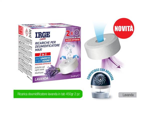 IRGE DEUMIDIF RIC TAB 2PZ 450GR LAVANDA 
