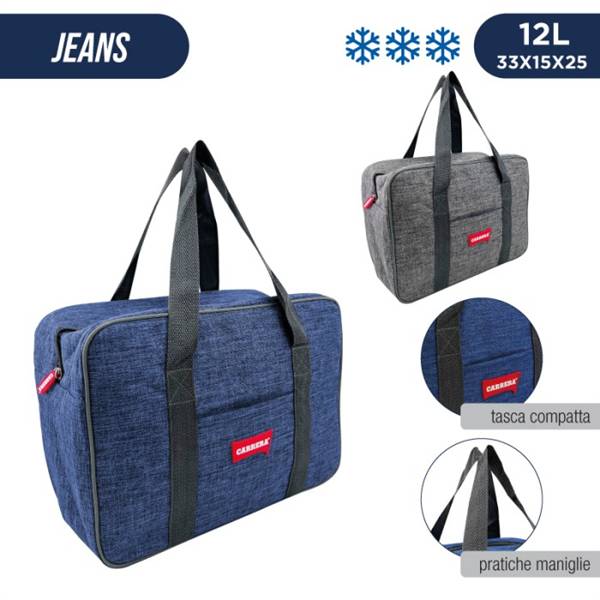CARRERA VALIGETTA TERMICA 12LT JEANS 33X15X25