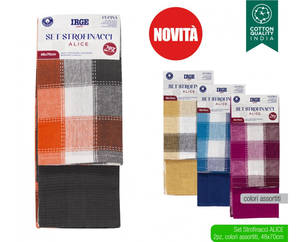 IRGE STROFINACCIO 48X70 2PZ ALICE