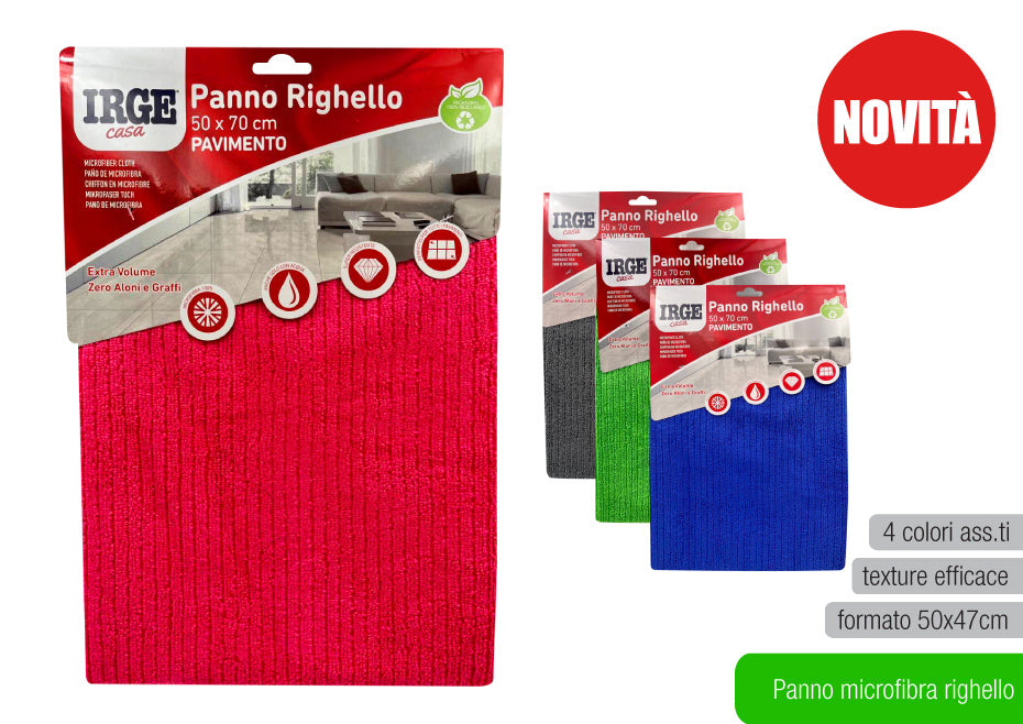 IRGE PANNO MICROFIBRA 50X70 RIGHELLO
