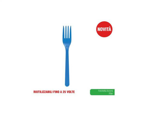 IRGE FORCHETTA 20PZ LIGHT BLUE 
