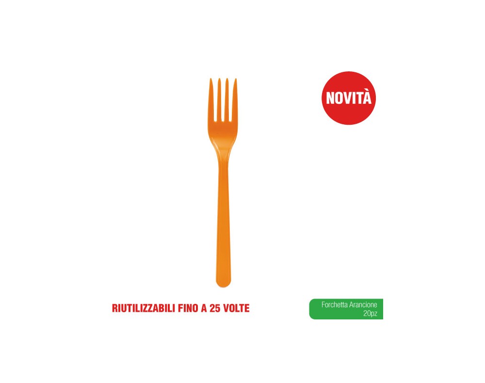 IRGE FORCHETTA 20PZ ORANGE