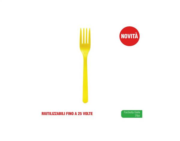 IRGE FORCHETTA 20PZ YELLOW 