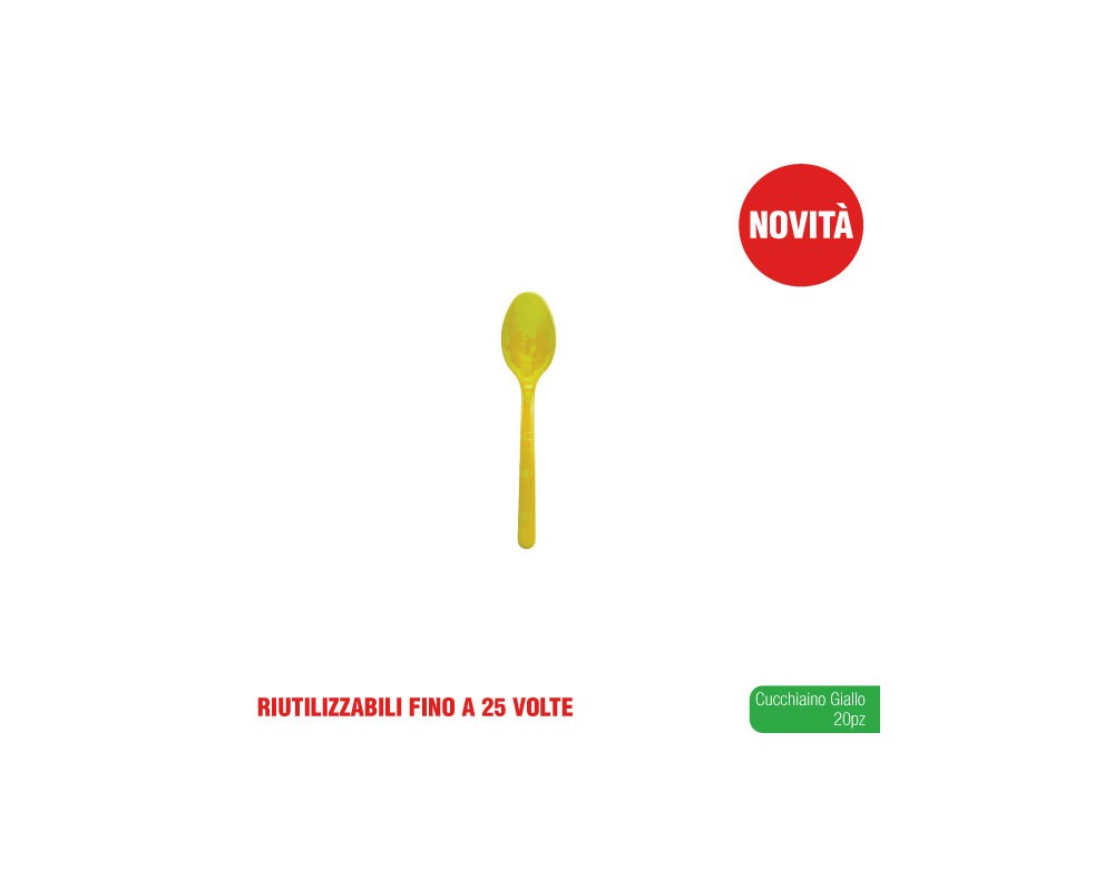 IRGE CUCCHIAINO 20PZ YELLOW