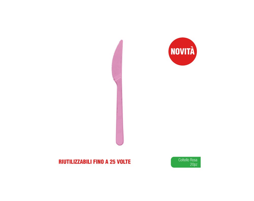 IRGE COLTELLO 20PZ ROSA