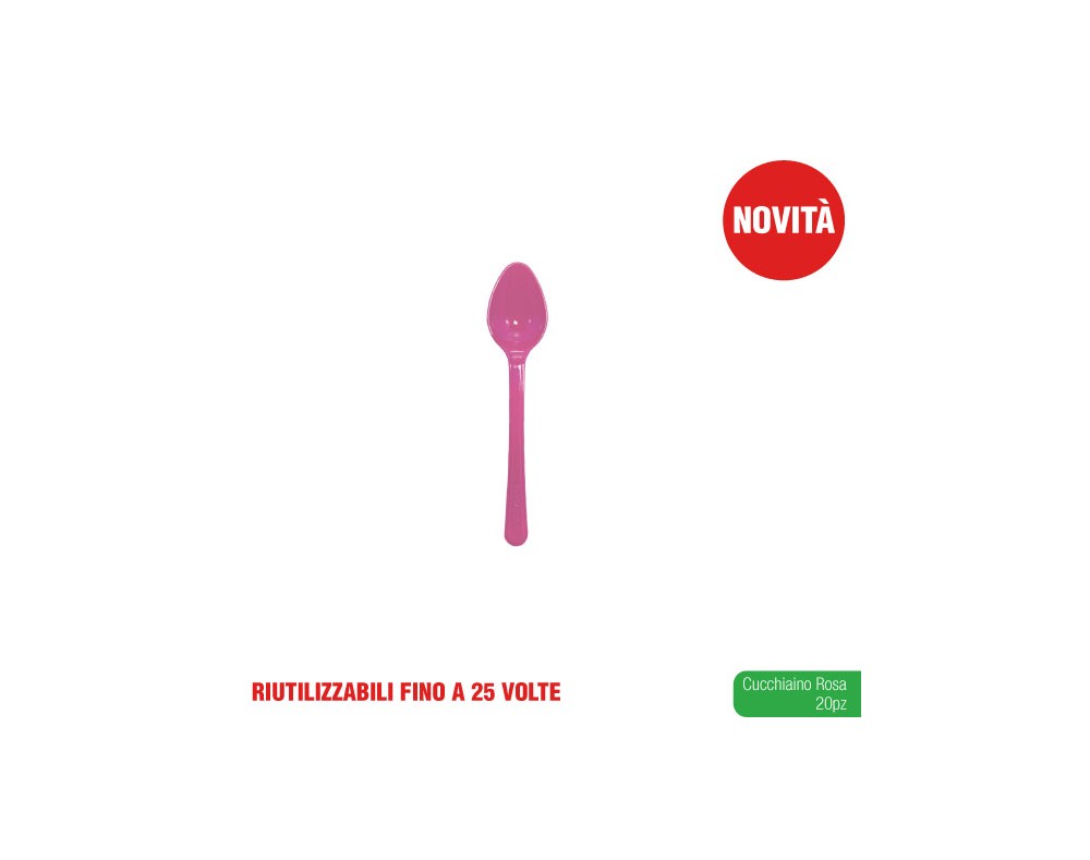 IRGE CUCCHIAINO 20PZ ROSA