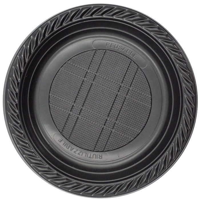 IRGE PIATTI DESSERT 20PZ NERI