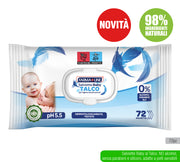 FARMALINE SALVIETTE 72PZ TALCO