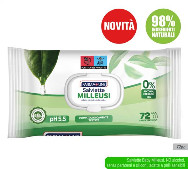 FARMALINE SALVIETTE 72PZ MILLEUSI 