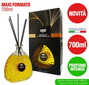 IRGE DIFFUSORE 700ML C/BAST VANIGL/CARAM 