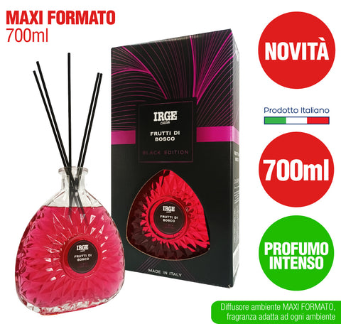 IRGE DIFFUSORE 700ML C/BAST FRUTTI DI BO - Infinity Home Store