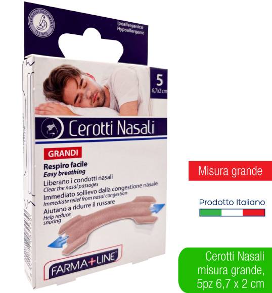 FARMALINE CEROTTI NASALI XL 5PZ 