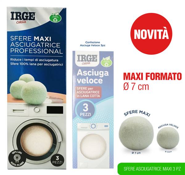 IRGE SFERE ASCIUGATRICE 3PZ 