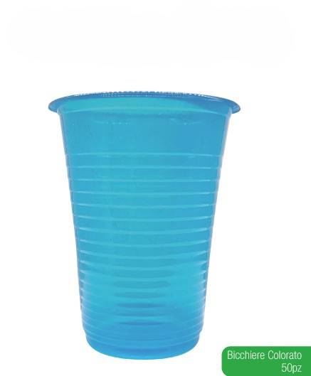 IRGE BICCHIERI AZZURRO BABY 200CC 50PZ 