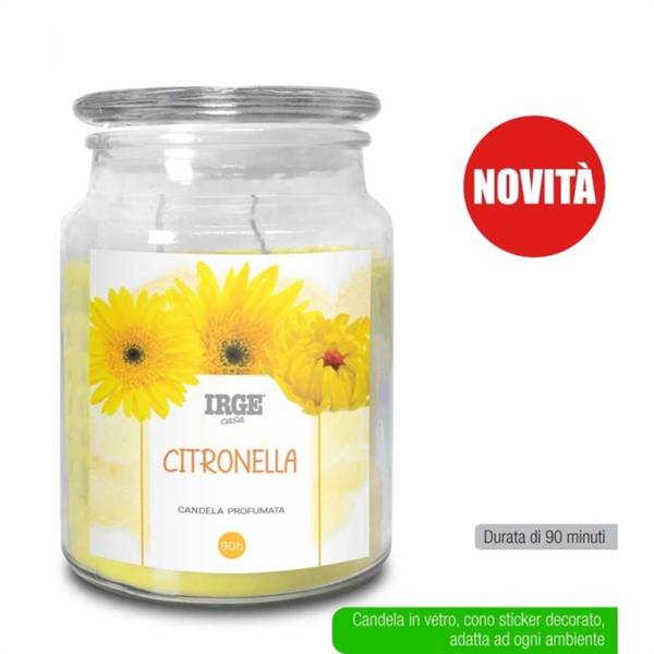 IRGE CANDELA CITRONELLA 510GR 